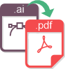 Convert AI to PDF