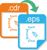 Convert CDR to EPS