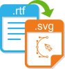 Convert RTF to SVG
