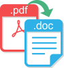 Convert PDF to DOC