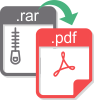 Convert RAR to PDF